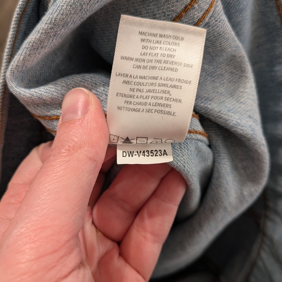 Driftwood Venus Eyelet Floral Pink Embroidered Denim Lace Vest - Picture 7 of 9